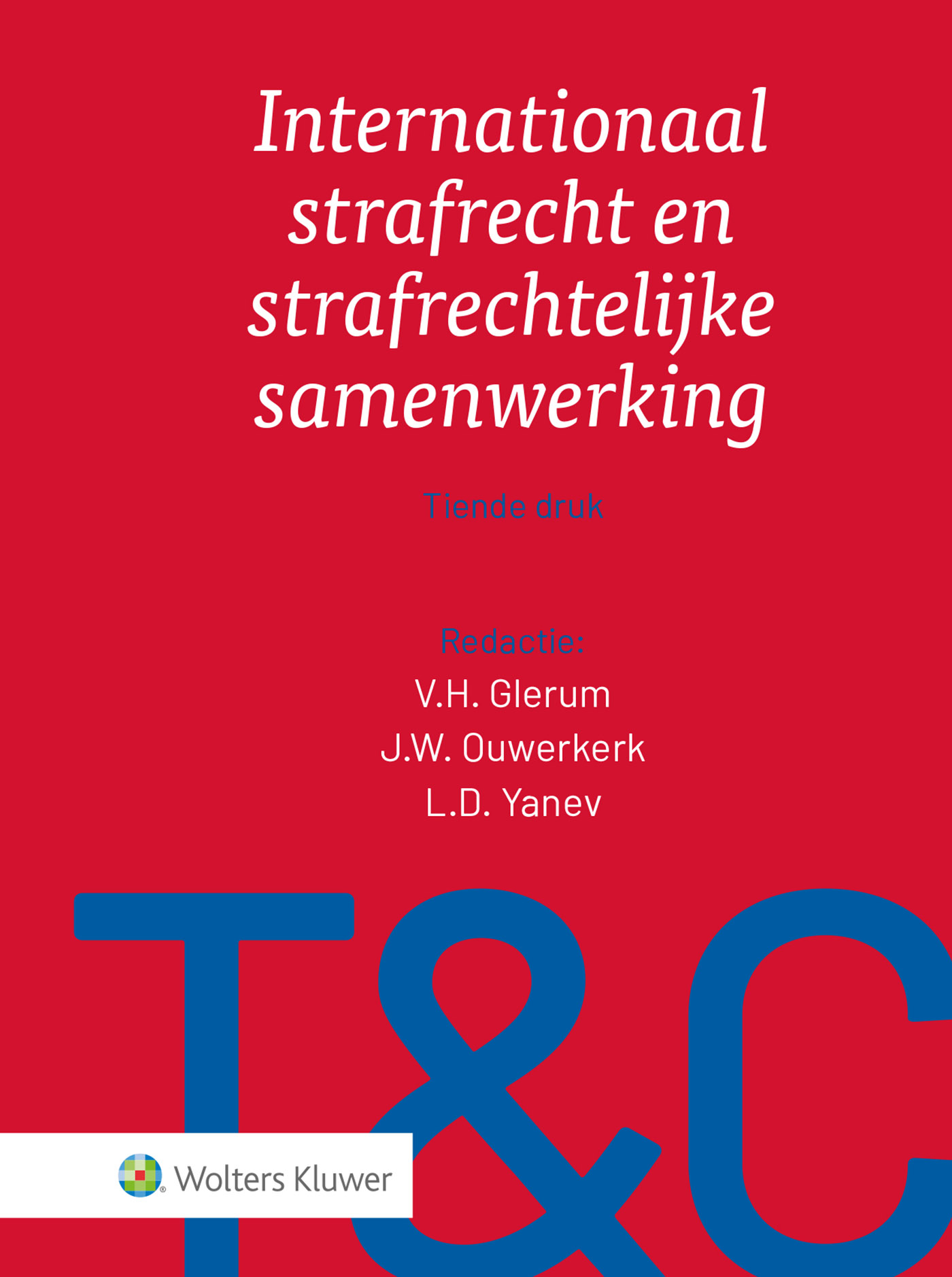 Omslag van Internationaal strafrecht en strafrechtelijke samenwerking