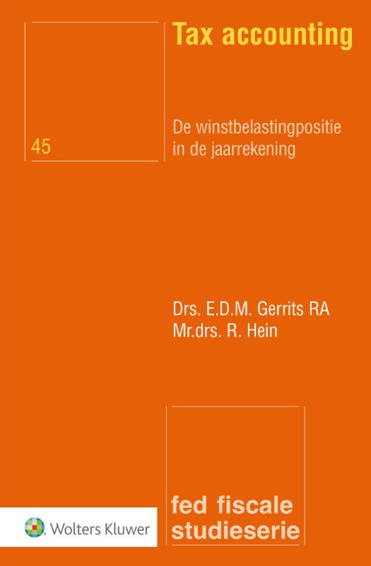 Omslag van Tax accounting