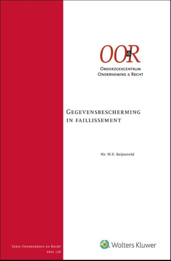 Omslag van Gegevensbescherming in faillissement