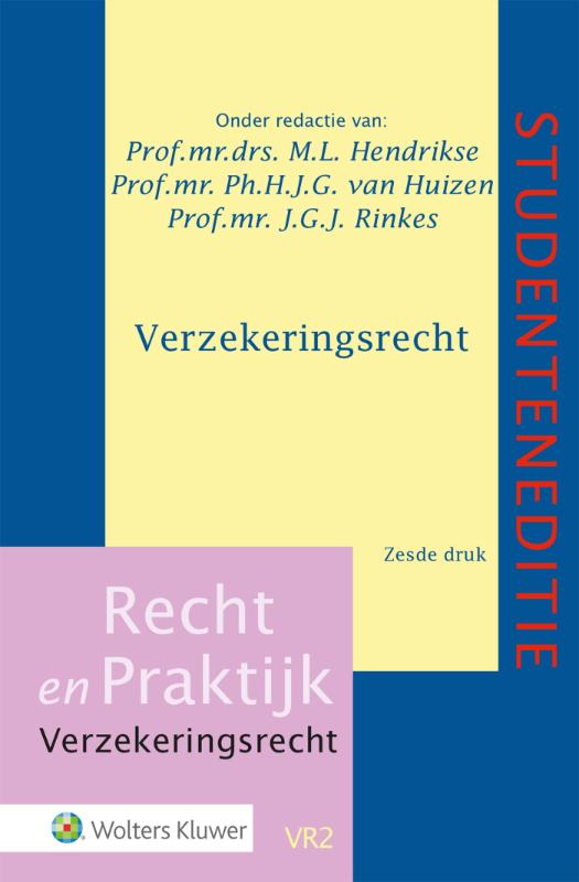 Omslag van Verzekeringsrecht Studenteneditie