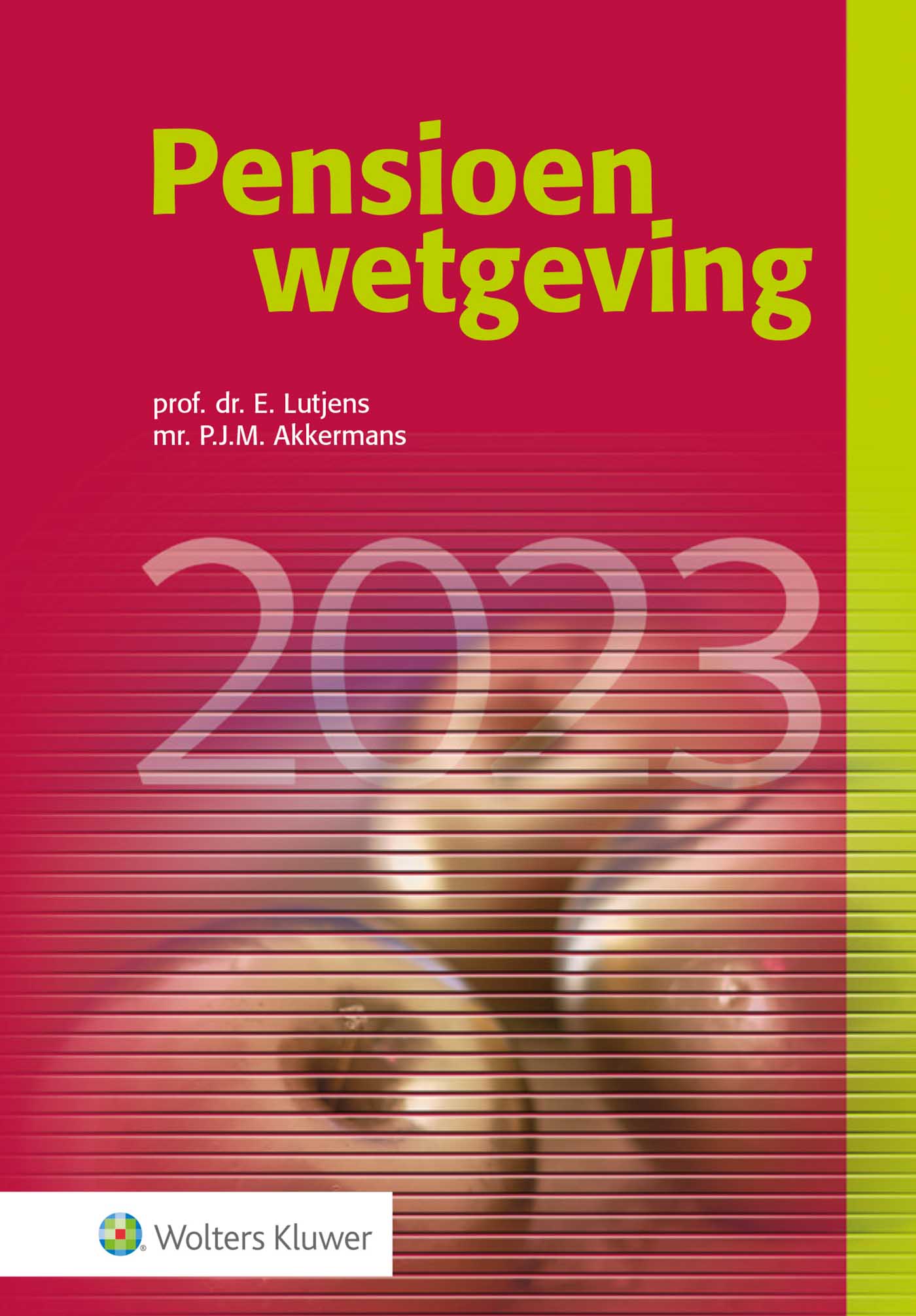 Omslag van Pensioenwetgeving 2023