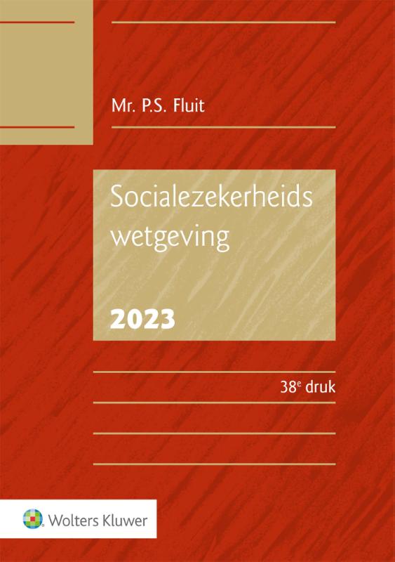 Omslag van Socialezekerheidswetgeving 2023