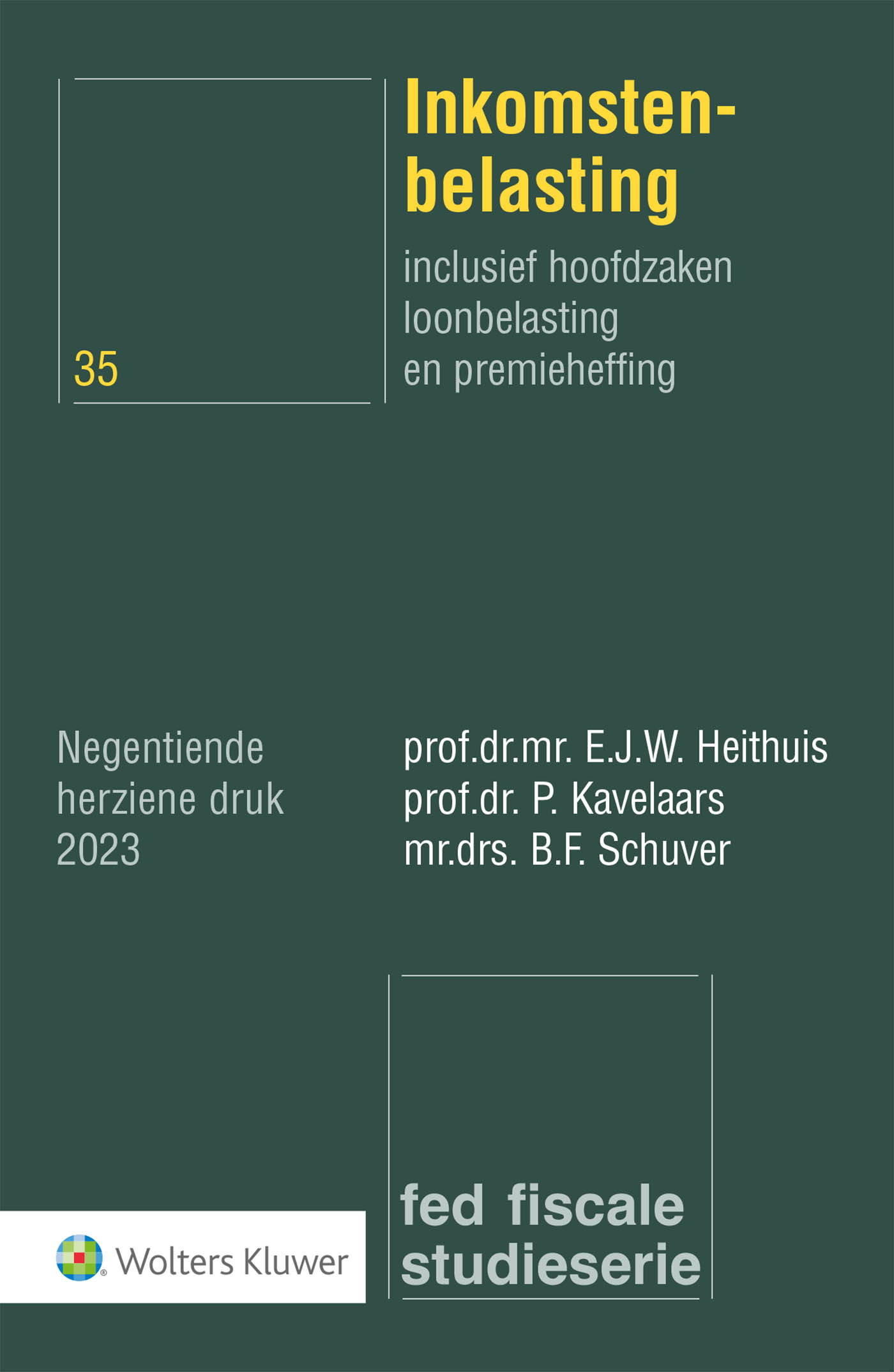 Omslag van Inkomstenbelasting