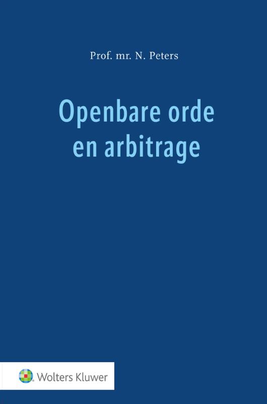 Omslag van Openbare orde en arbitrage