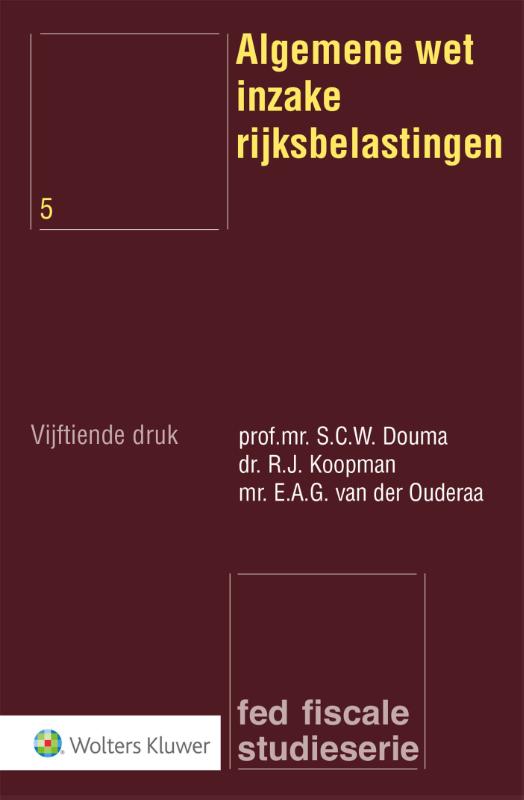 Omslag van Algemene wet inzake rijksbelastingen