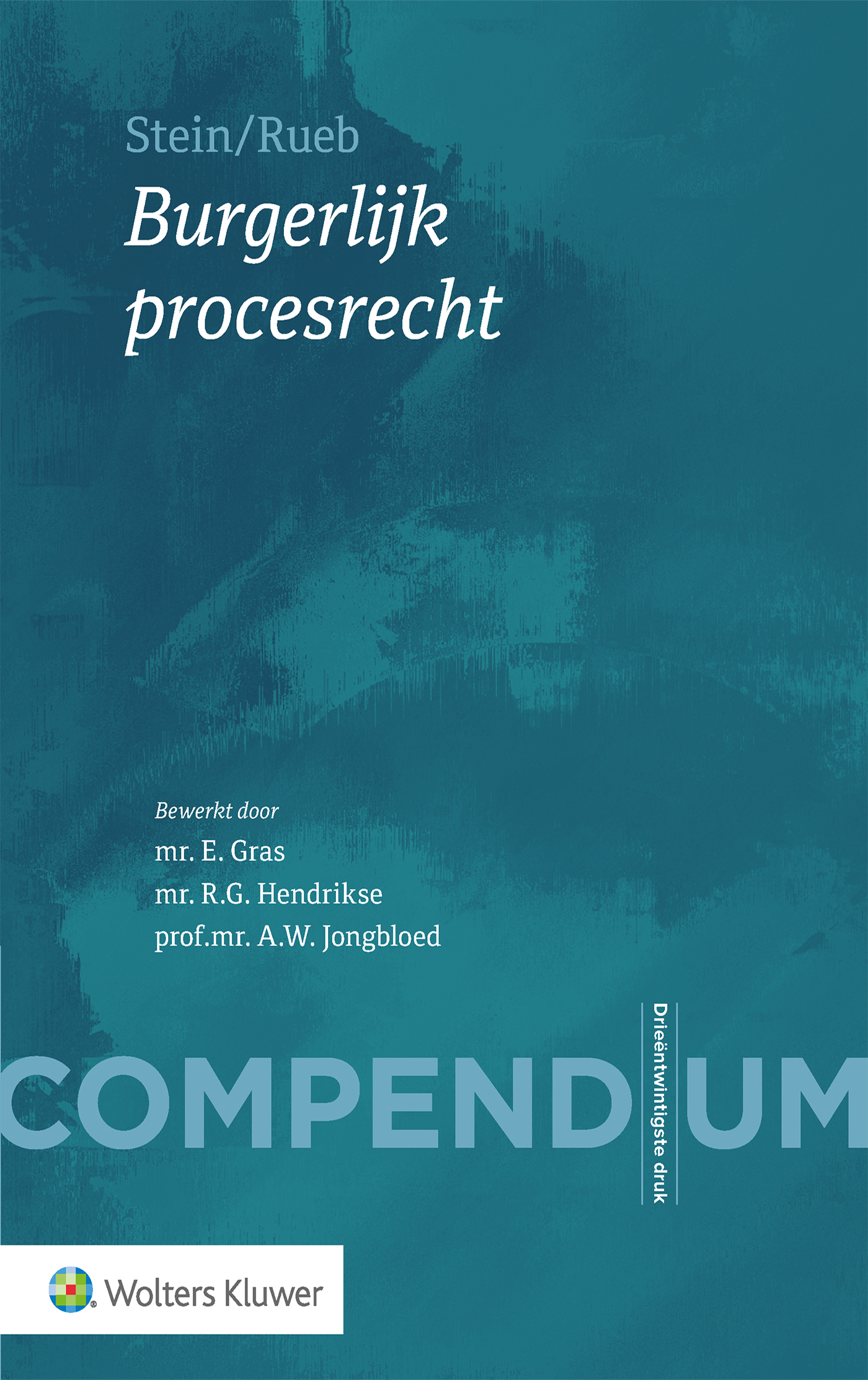 Omslag van Compendium Burgerlijk procesrecht