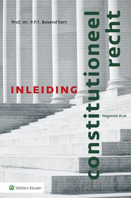 Omslag van Inleiding constitutioneel recht