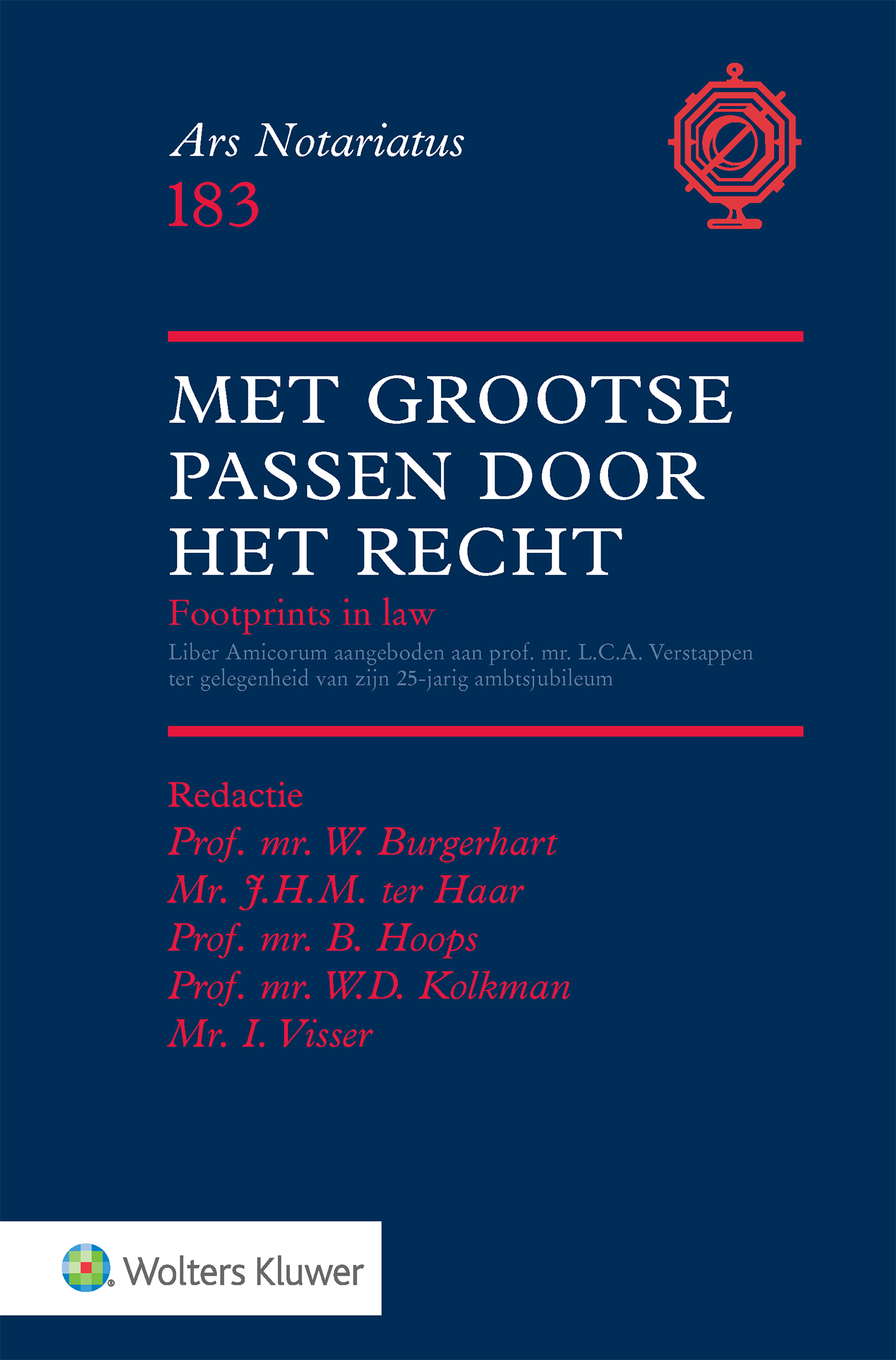 Omslag van Met grootse passen door het recht