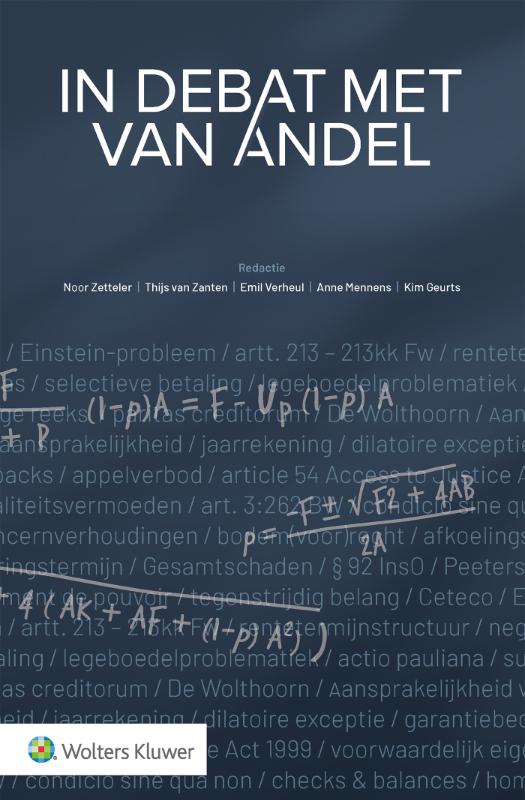 Omslag van In debat met Van Andel