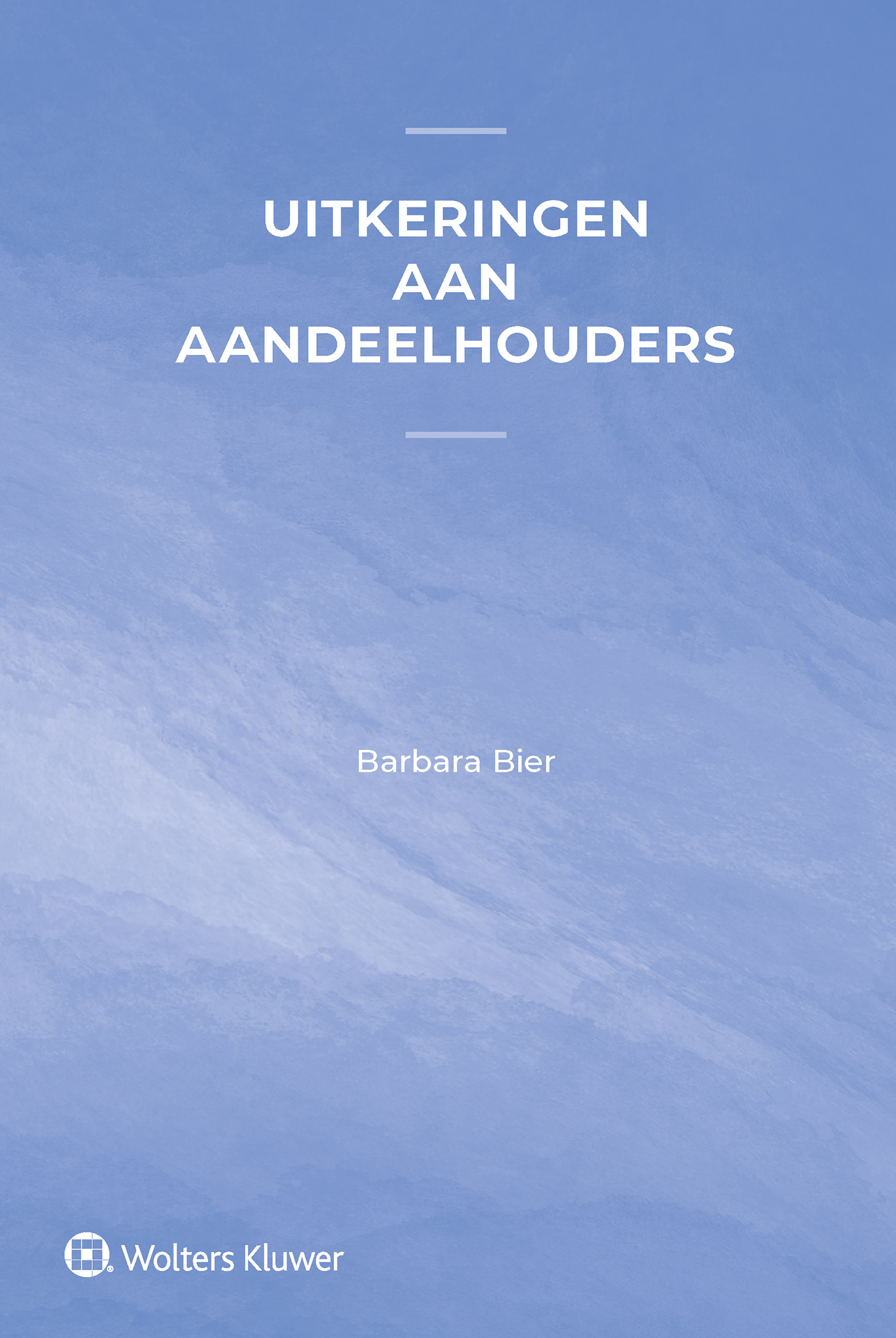 Omslag van Uitkeringen aan aandeelhouders