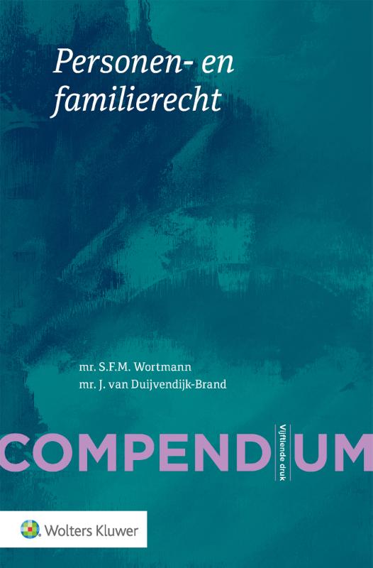 Omslag van Compendium van het personen- en familierecht