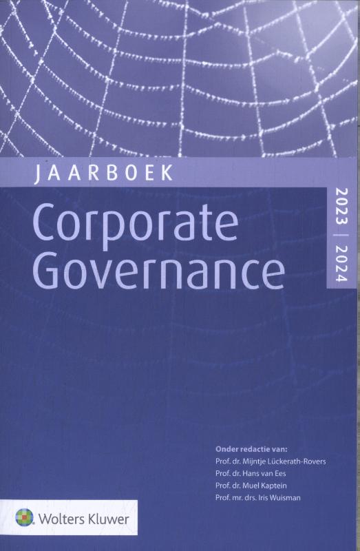 Omslag van Jaarboek Corporate Governance 2023-2024