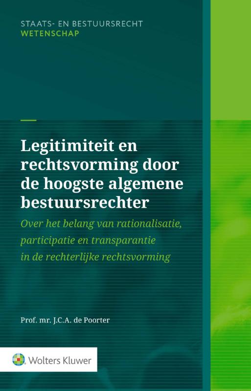 Omslag van Legitimiteit en rechtsvorming door de hoogste algemene bestuursrechter