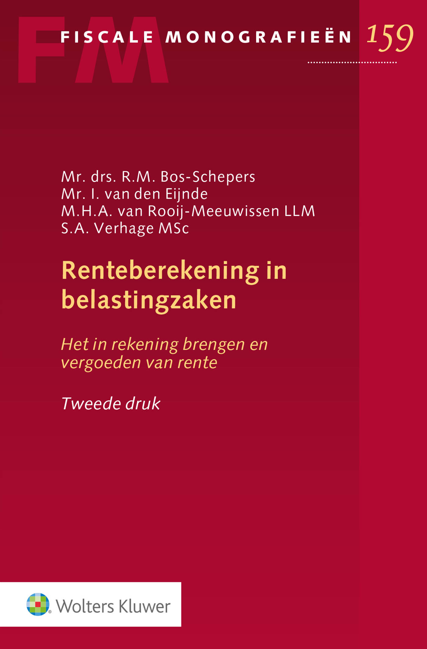 Omslag van Renteberekening in belastingzaken