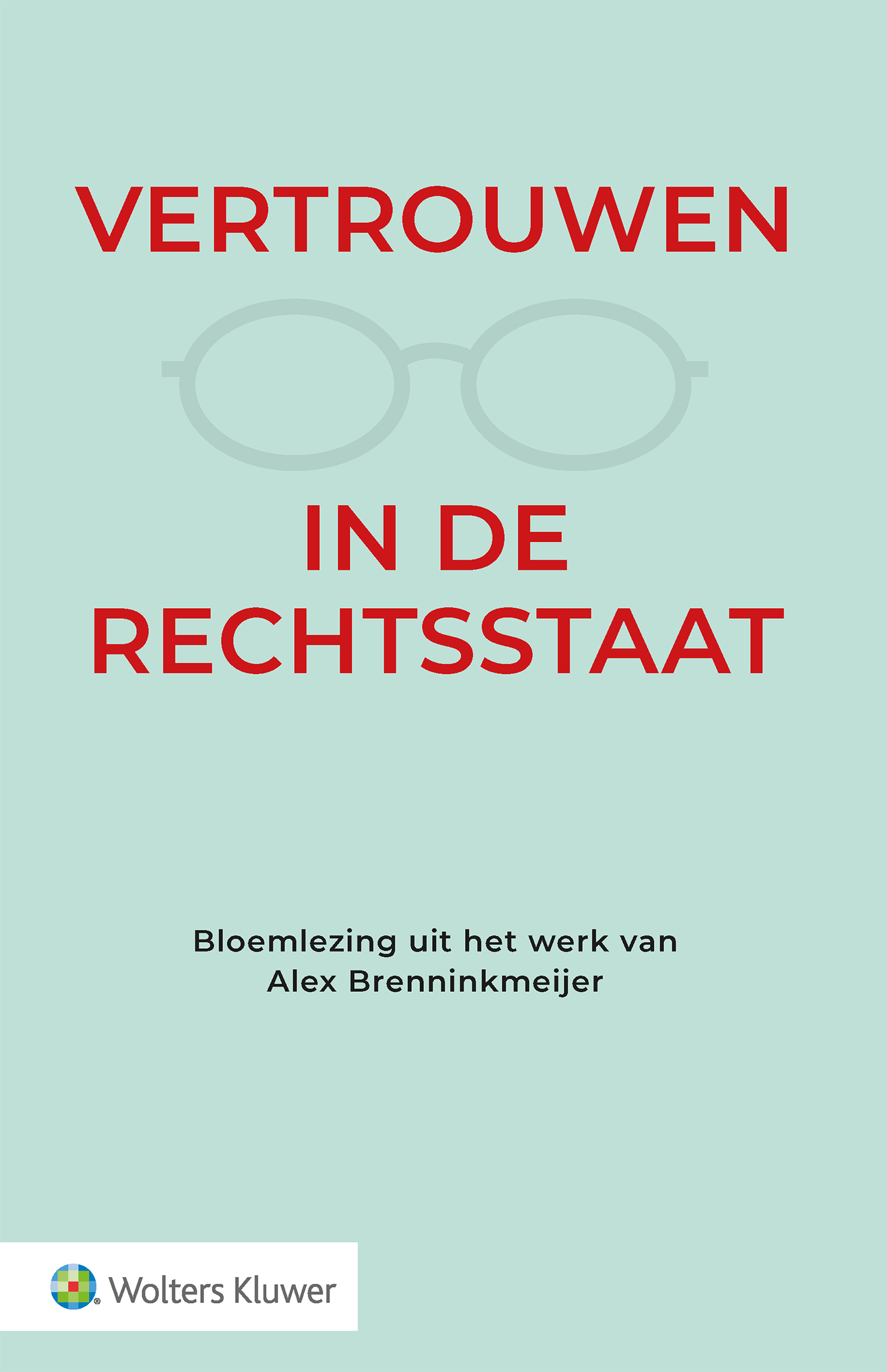 Omslag van Vertrouwen in de rechtsstaat