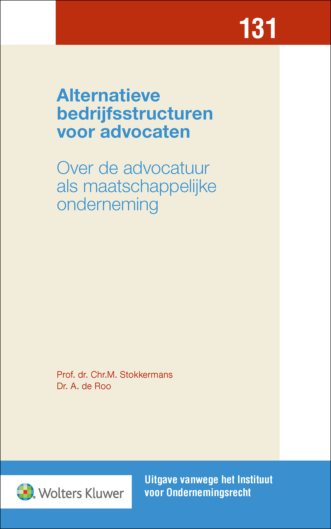 Omslag van Alternatieve bedrijfsstructuren voor advocaten