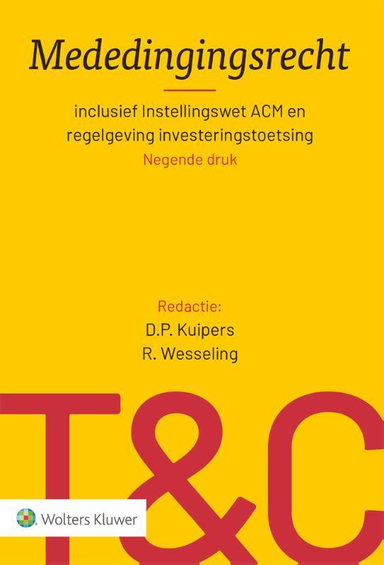 Omslag van Mededingingsrecht