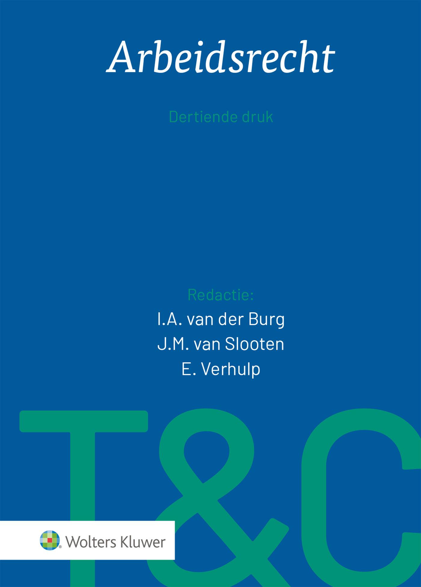 Omslag van Arbeidsrecht