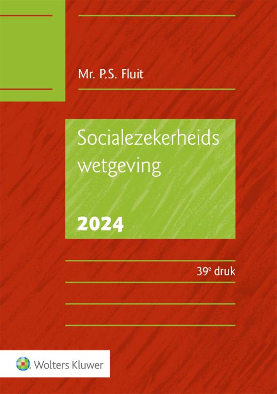 Omslag van Socialezekerheidswetgeving 2024