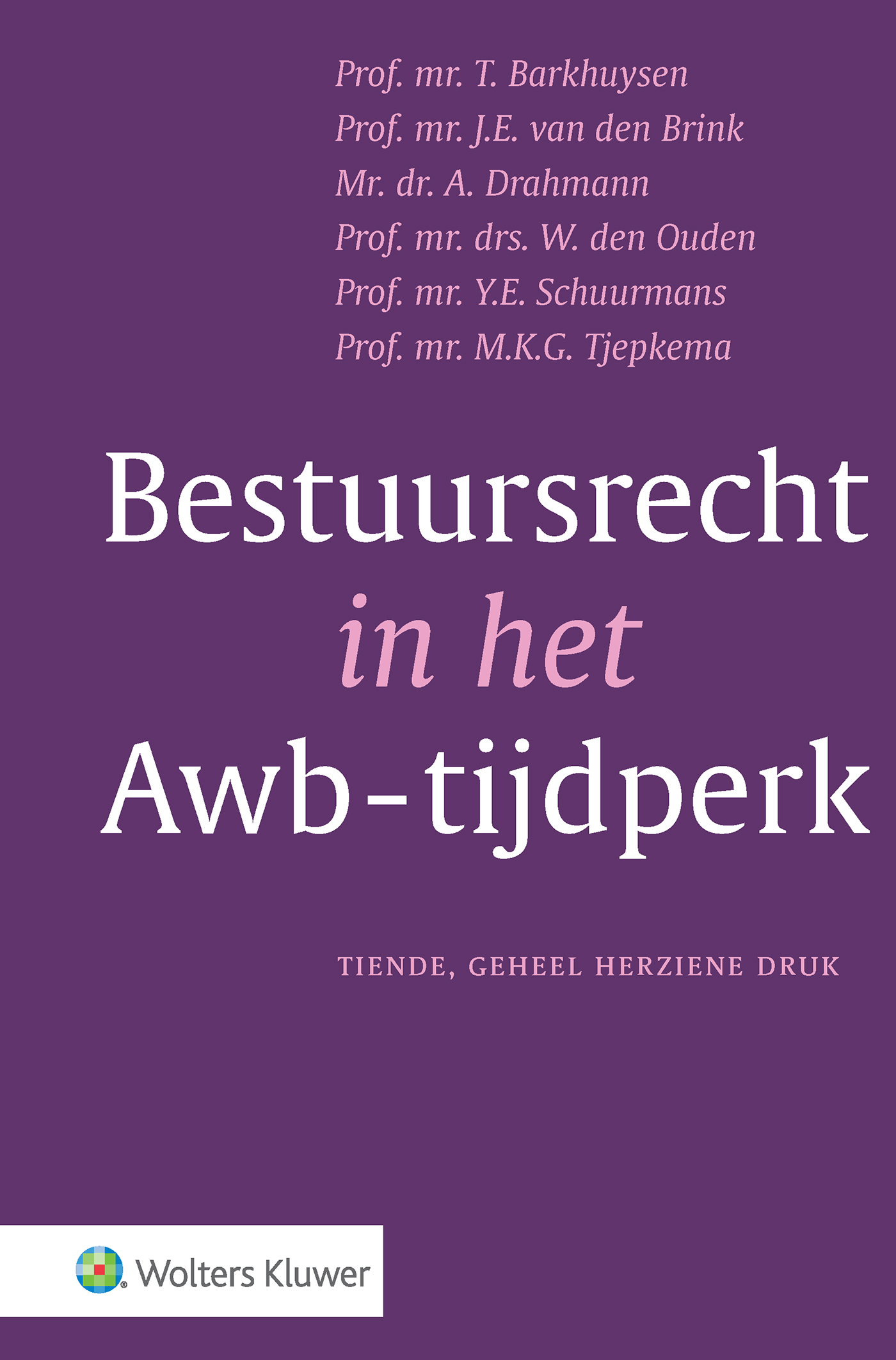 Omslag van Bestuursrecht in het Awb-tijdperk