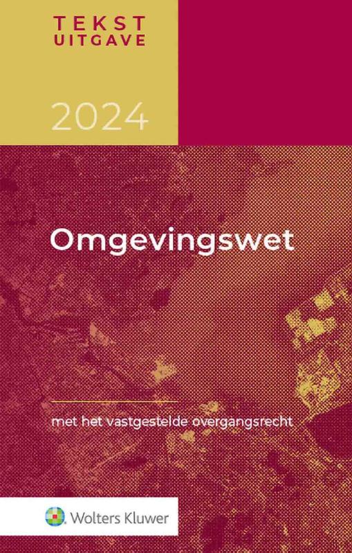 Omslag van Tekstuitgave Omgevingswet