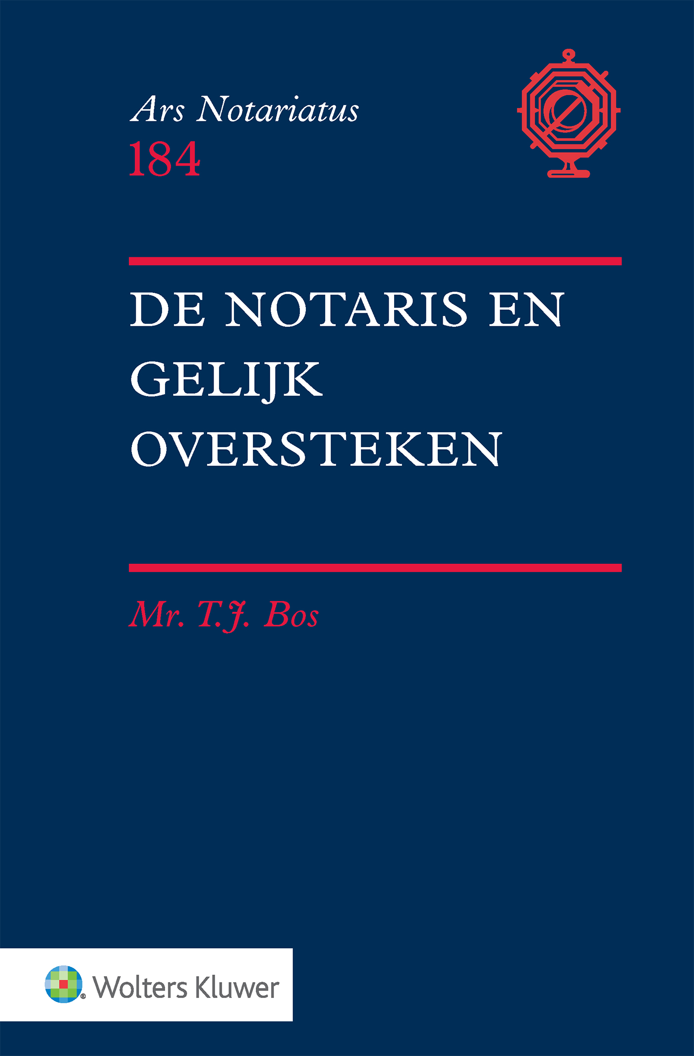 Omslag van De notaris en gelijk oversteken