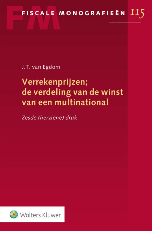 Omslag van Verrekenprijzen; de verdeling van de winst van een multinational
