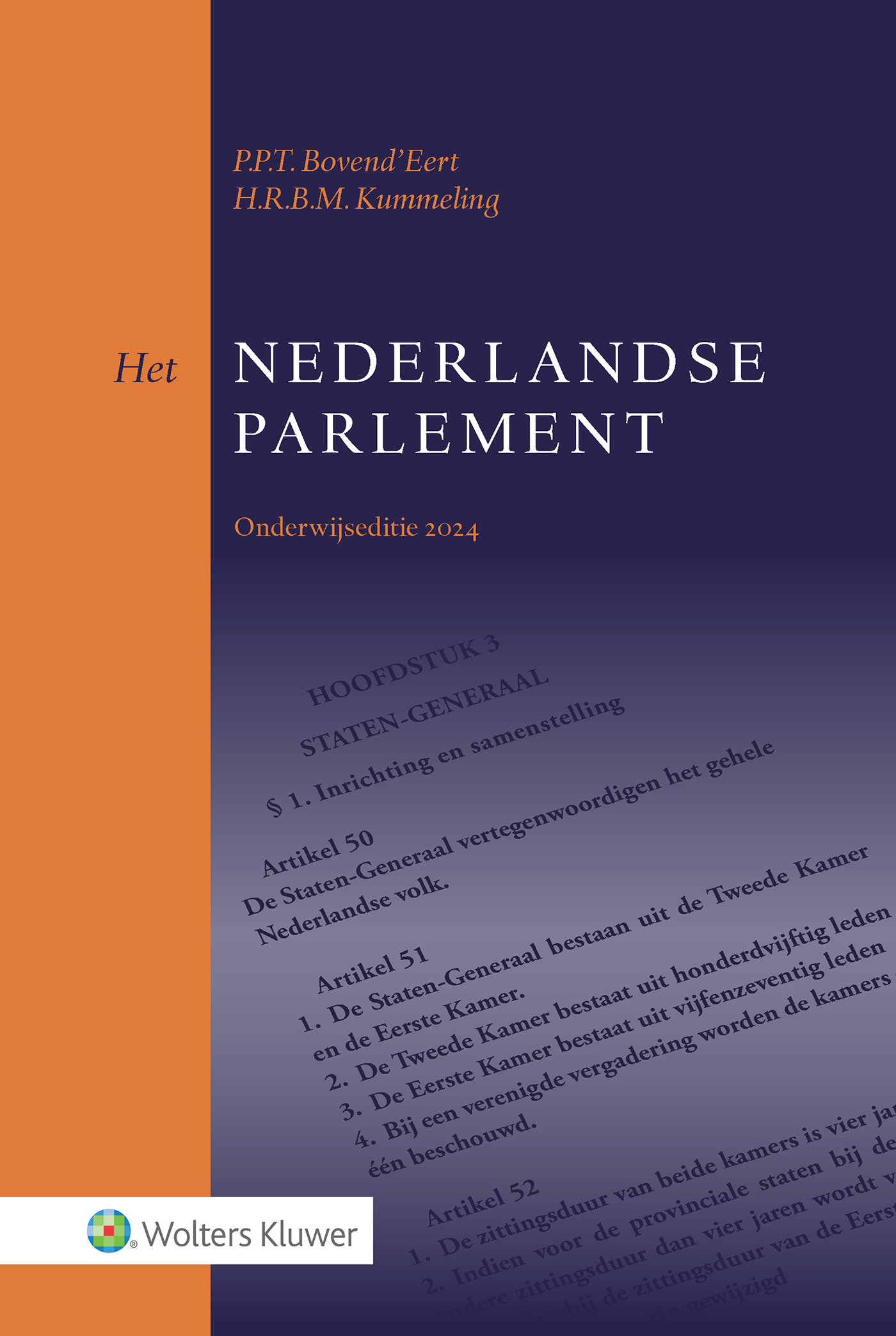 Omslag van Onderwijseditie Het Nederlandse parlement