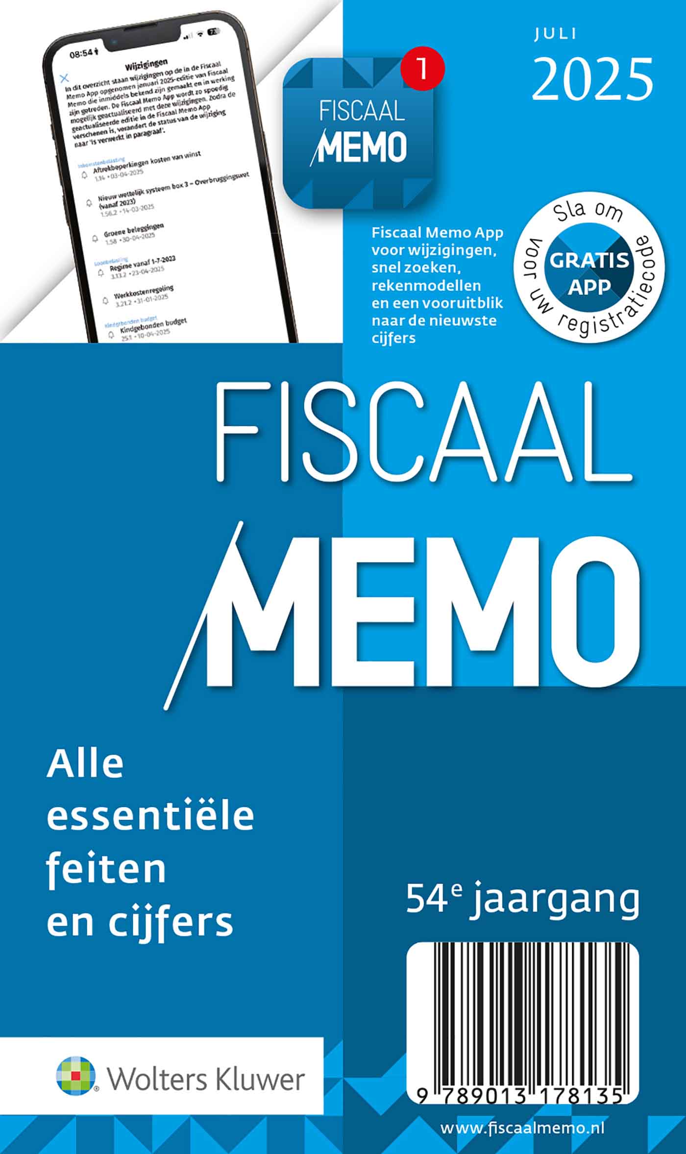 Omslag van Fiscaal Memo juli 2025