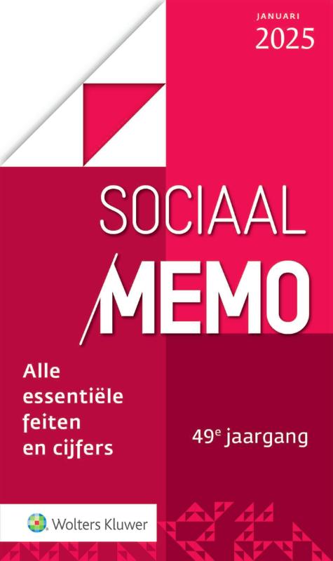 Omslag van Sociaal Memo januari 2025