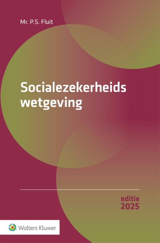 Omslag van Socialezekerheidswetgeving 2025