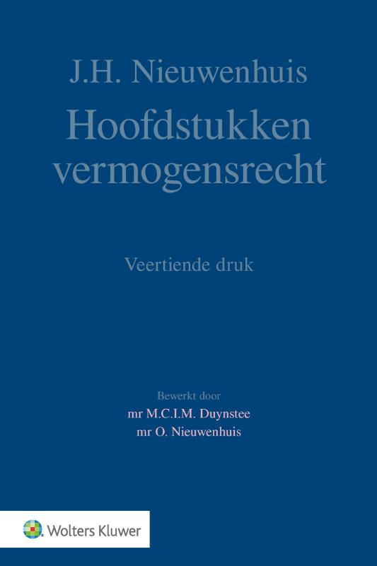 Omslag van Hoofdstukken vermogensrecht