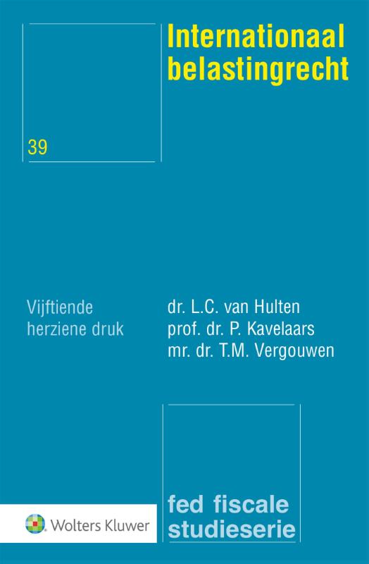 Omslag van Internationaal belastingrecht