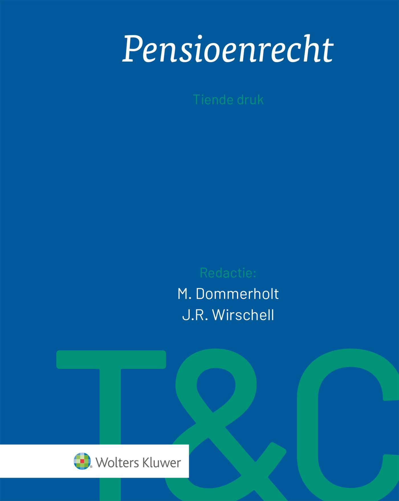 Omslag van Pensioenrecht