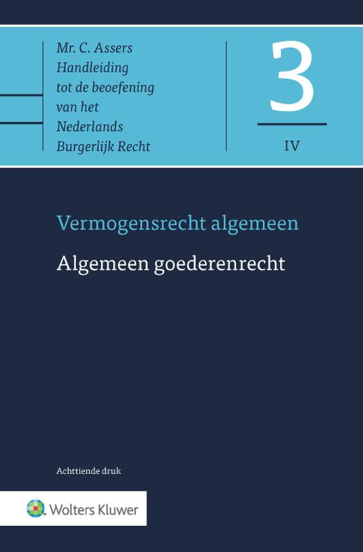 Omslag van Algemeen goederenrecht