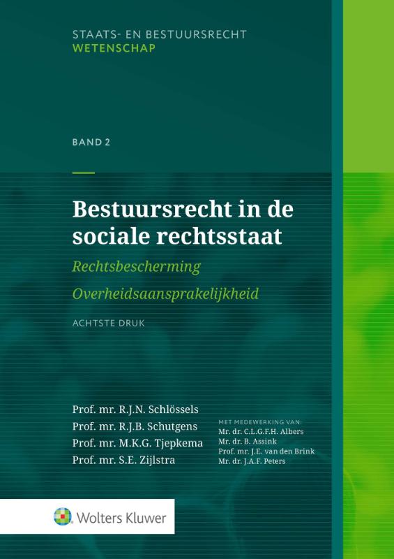 Omslag van Bestuursrecht in de sociale rechtsstaat Band 2