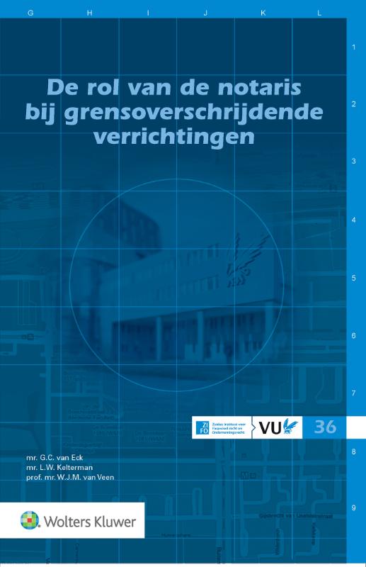 Omslag van De rol van de notaris bij grensoverschrijdende verrichtingen