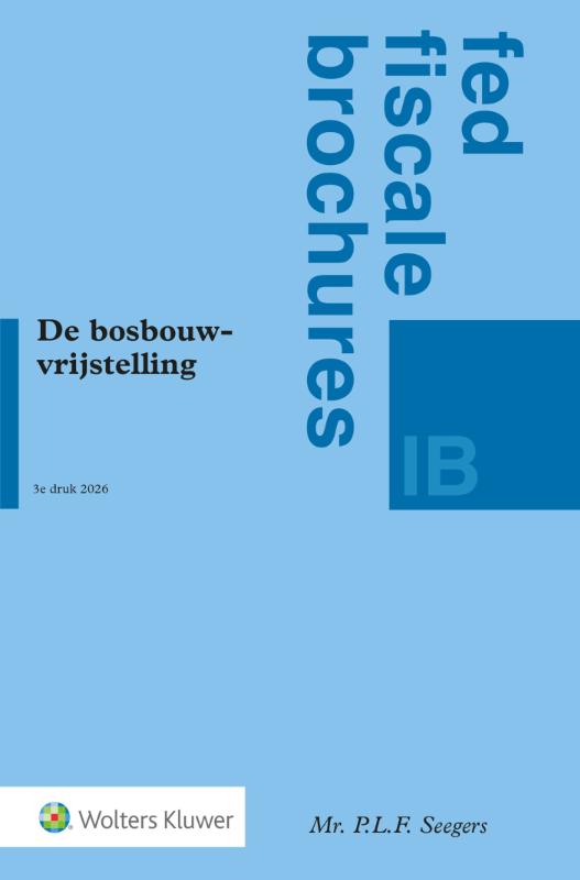 Omslag van De Bosbouwvrijstelling