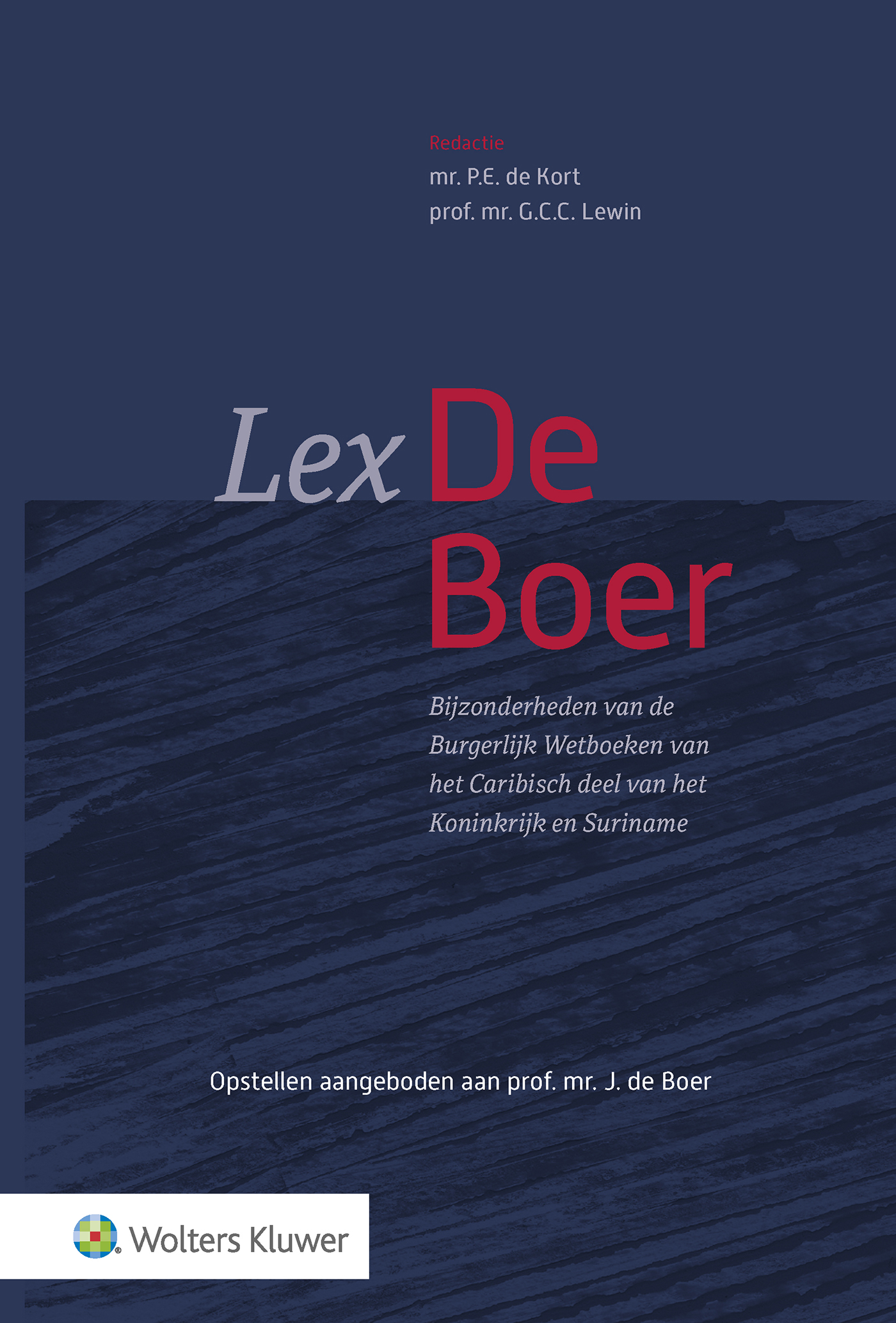 Omslag van Lex - De Boer