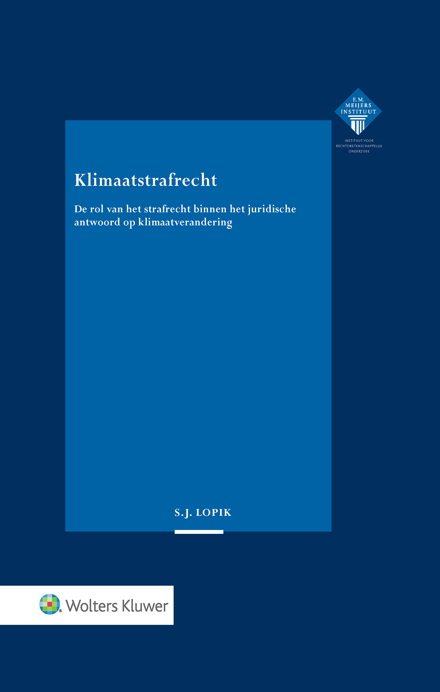 Omslag van Klimaatstrafrecht