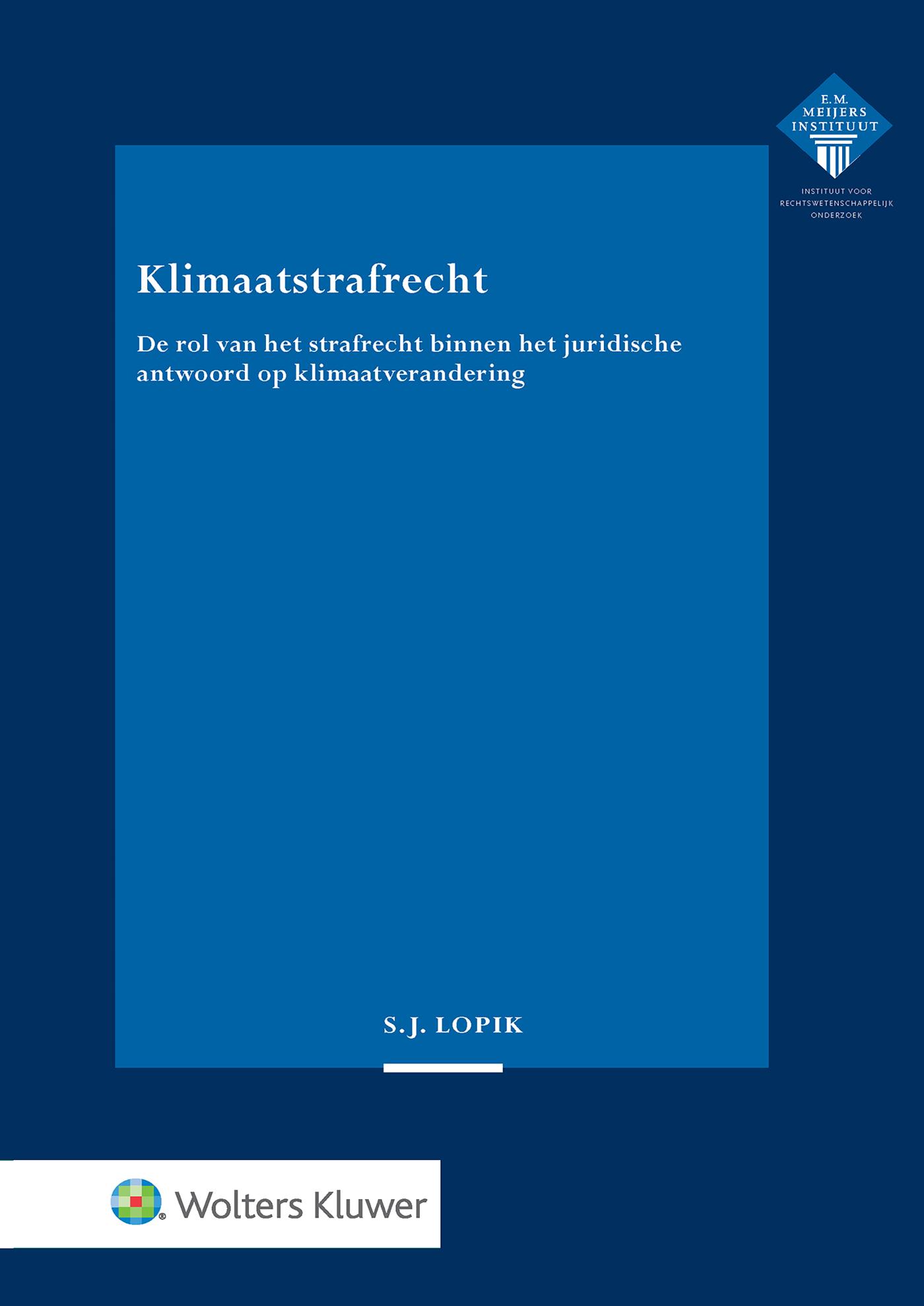 Omslag van Klimaatstrafrecht