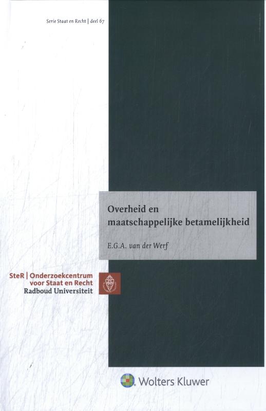 Omslag van Overheid en maatschappelijke betamelijkheid