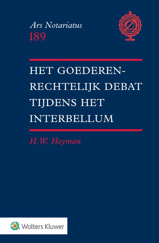Omslag van Het goederenrechtelijk debat tijdens het interbellum