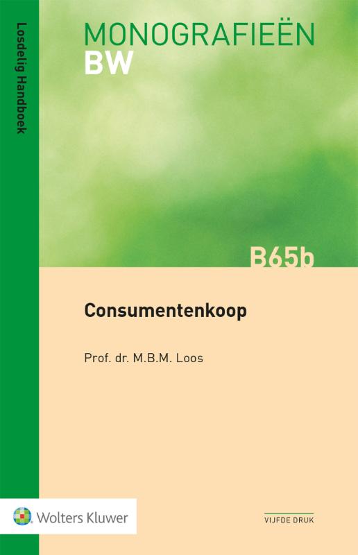 Omslag van Consumentenkoop