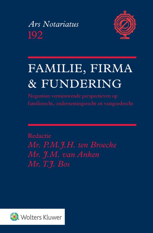 Omslag van Familie, Firma, Fundering