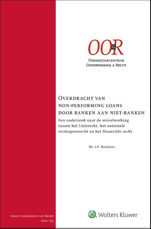 Omslag van Overdracht van non-performing loans door banken aan niet-banken