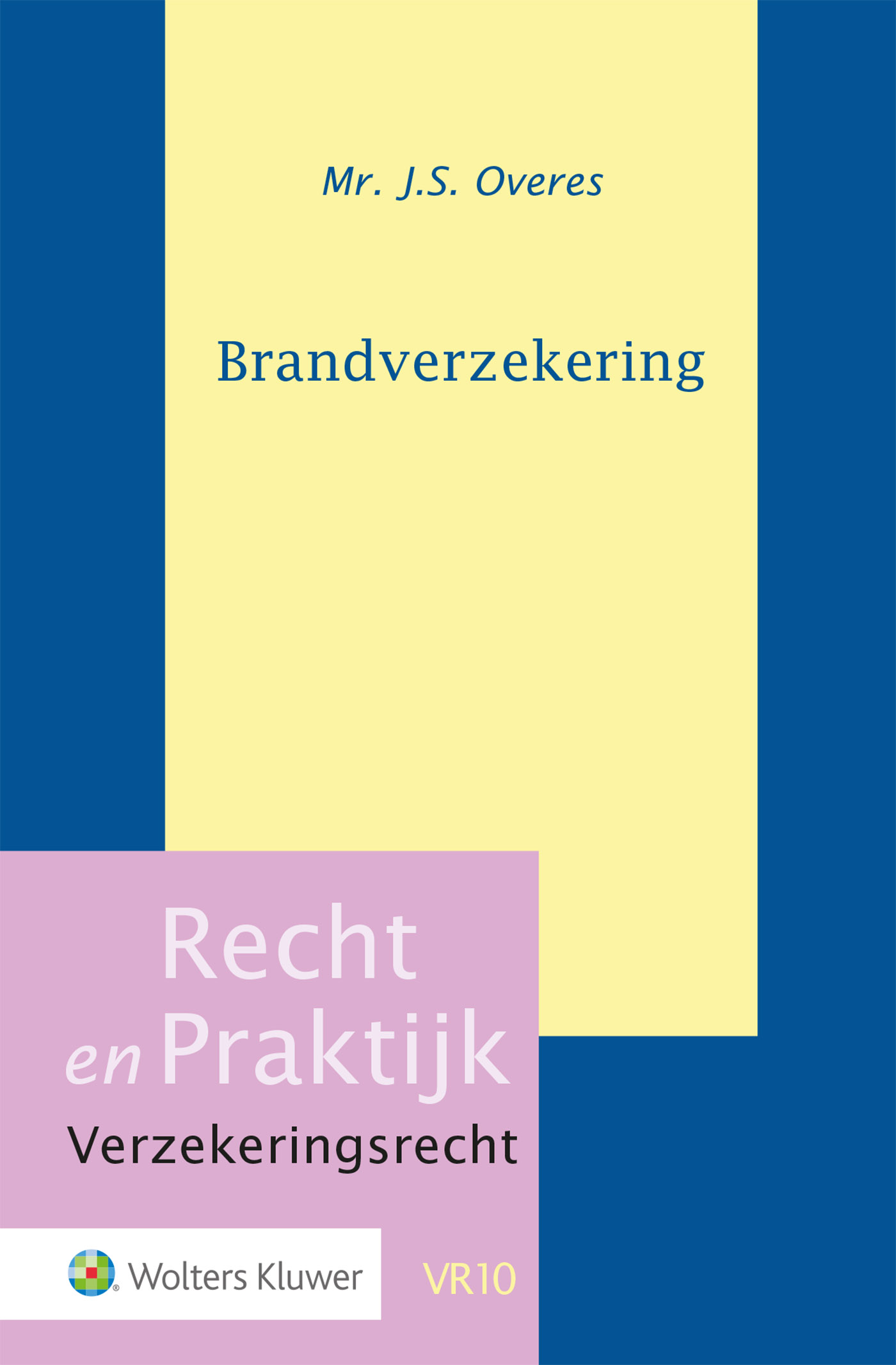 Omslag van Brandverzekering