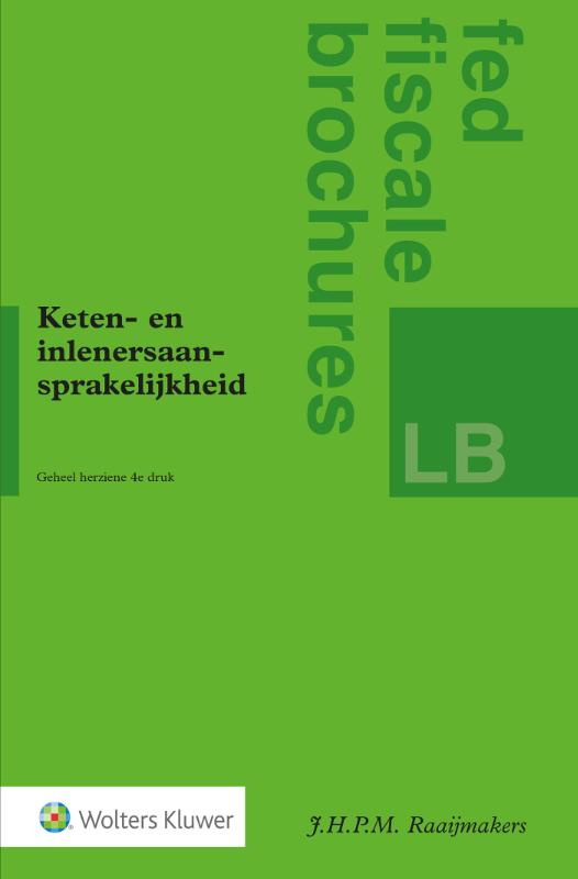 Omslag van Keten- en inlenersaansprakelijkheid