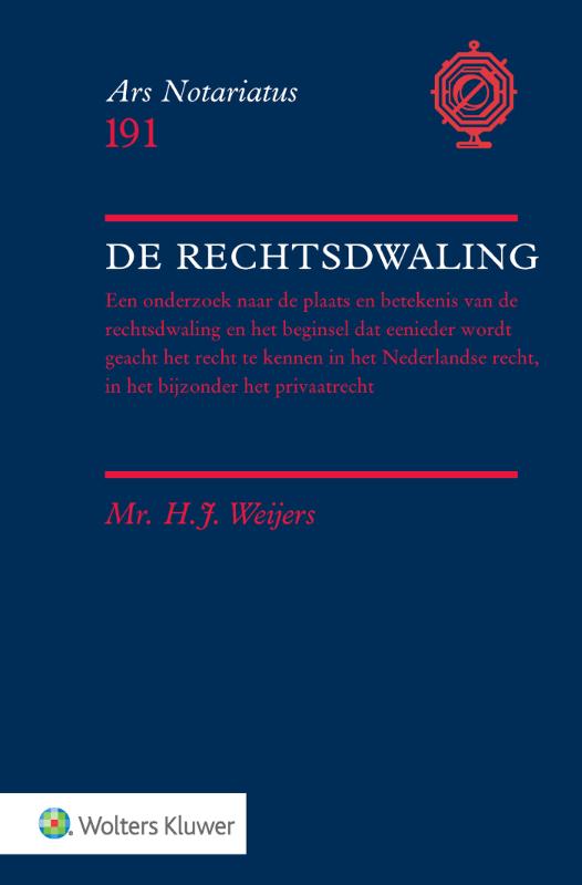 Omslag van De rechtsdwaling