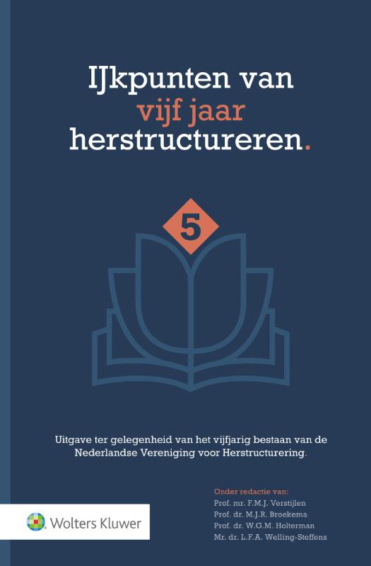Omslag van IJkpunten van vijf jaar herstructureren